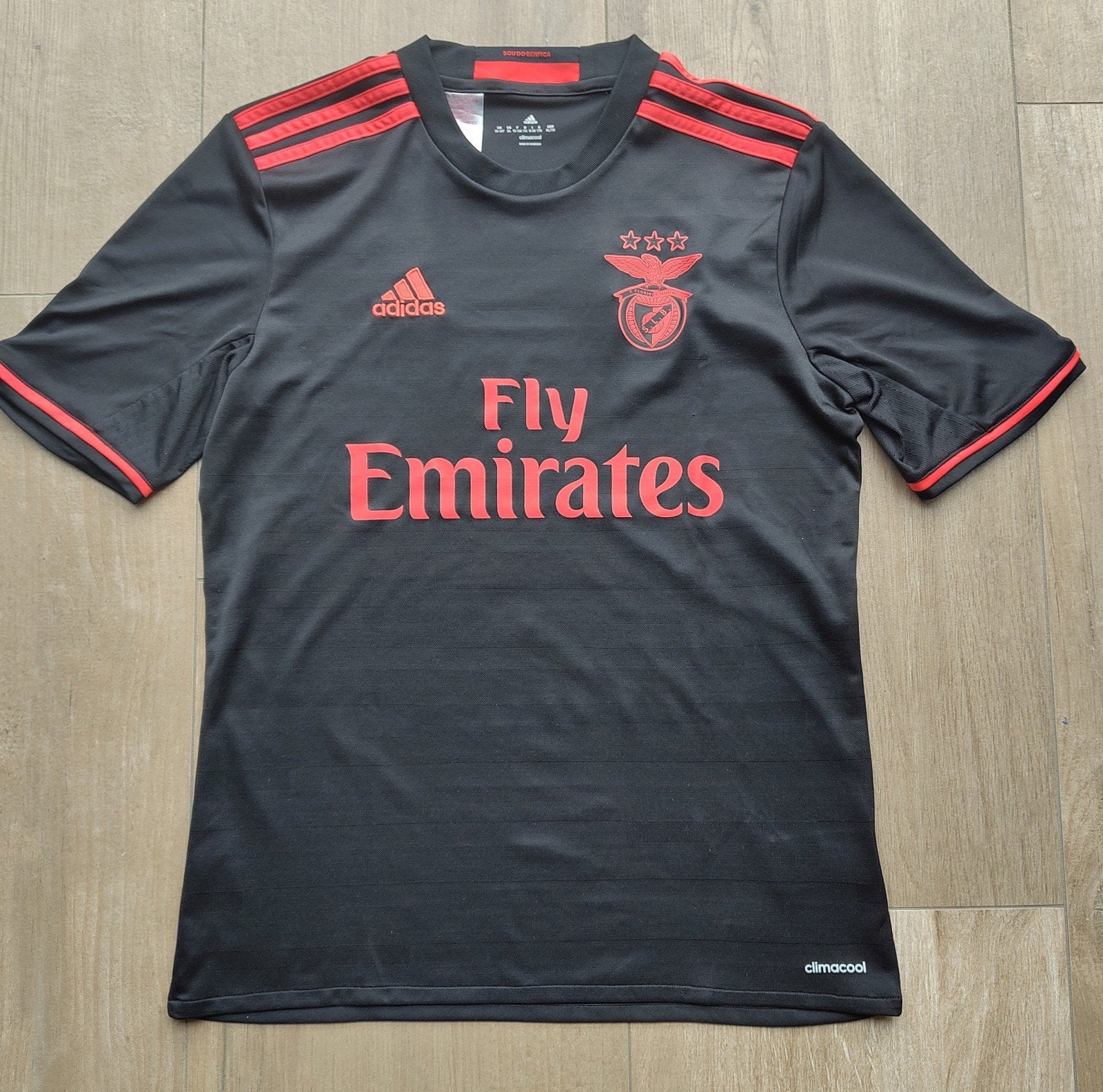 Adidas Benfica voetbalshirt - Maat XS, Maat XS of kleiner, Ophalen of Verzenden, Gebruikt, Shirt