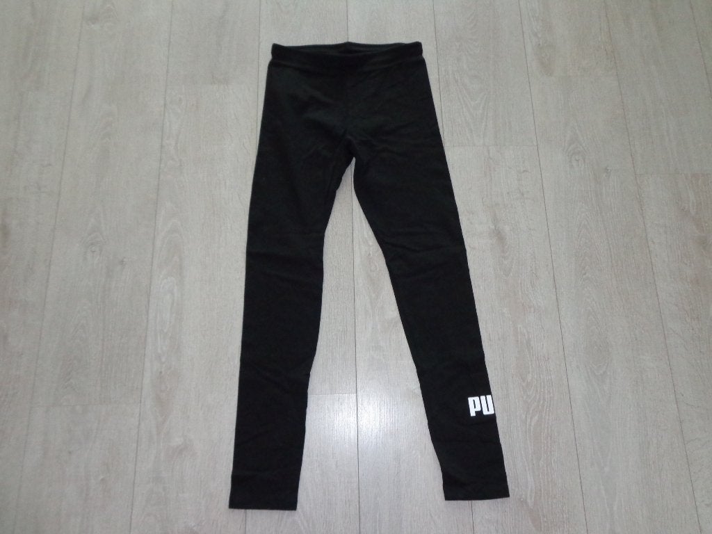 zwarte meisjes sportlegging van Puma, maat 176, Ophalen of Verzenden, Gebruikt, Meisje, Sport- of Zwemkleding