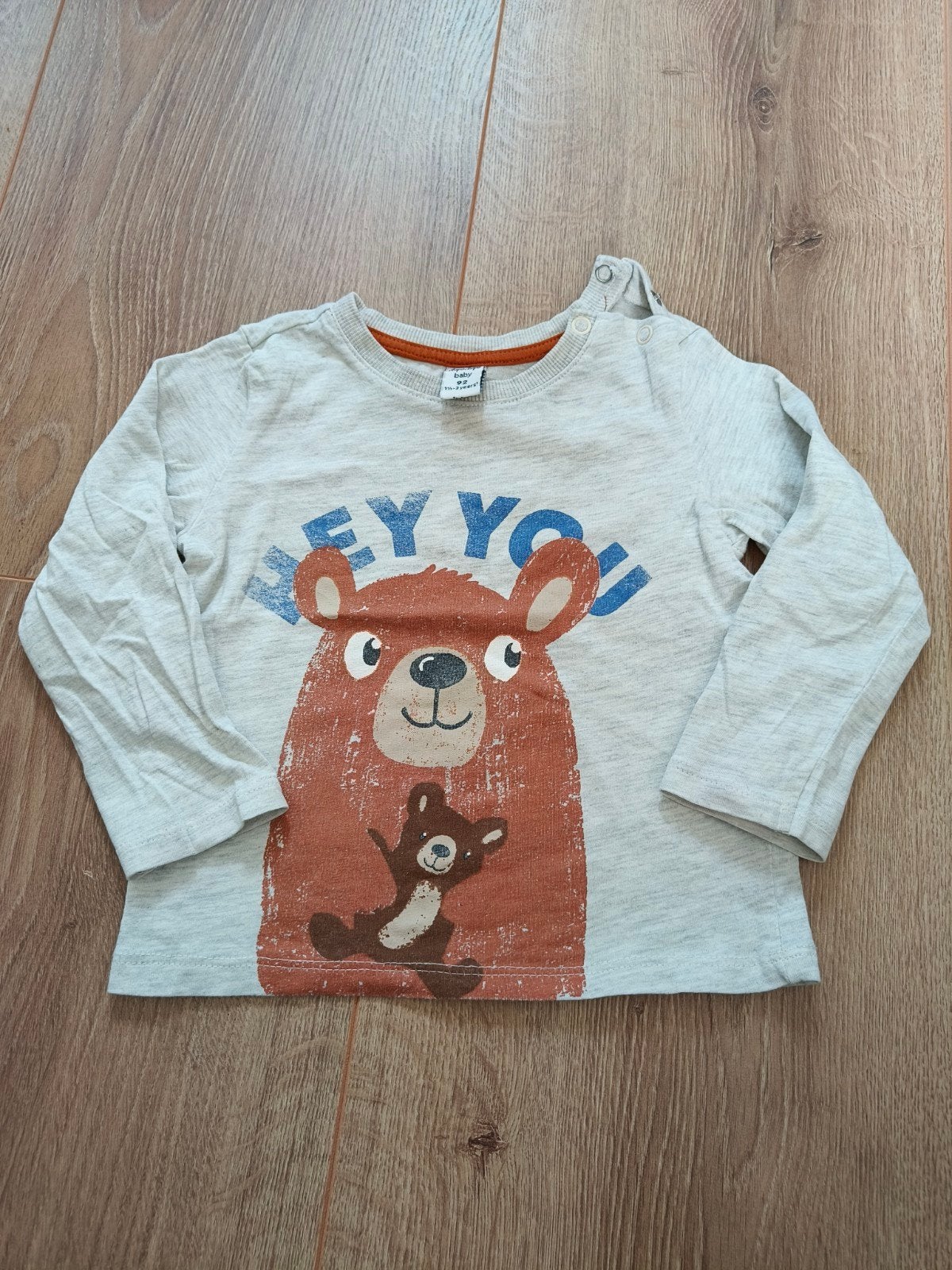 Shirt grijs beer Dopodopo maat 92 gedragen bij maat 86, Gebruikt, Jongetje of Meisje, Ophalen of Verzenden, Dopodopo