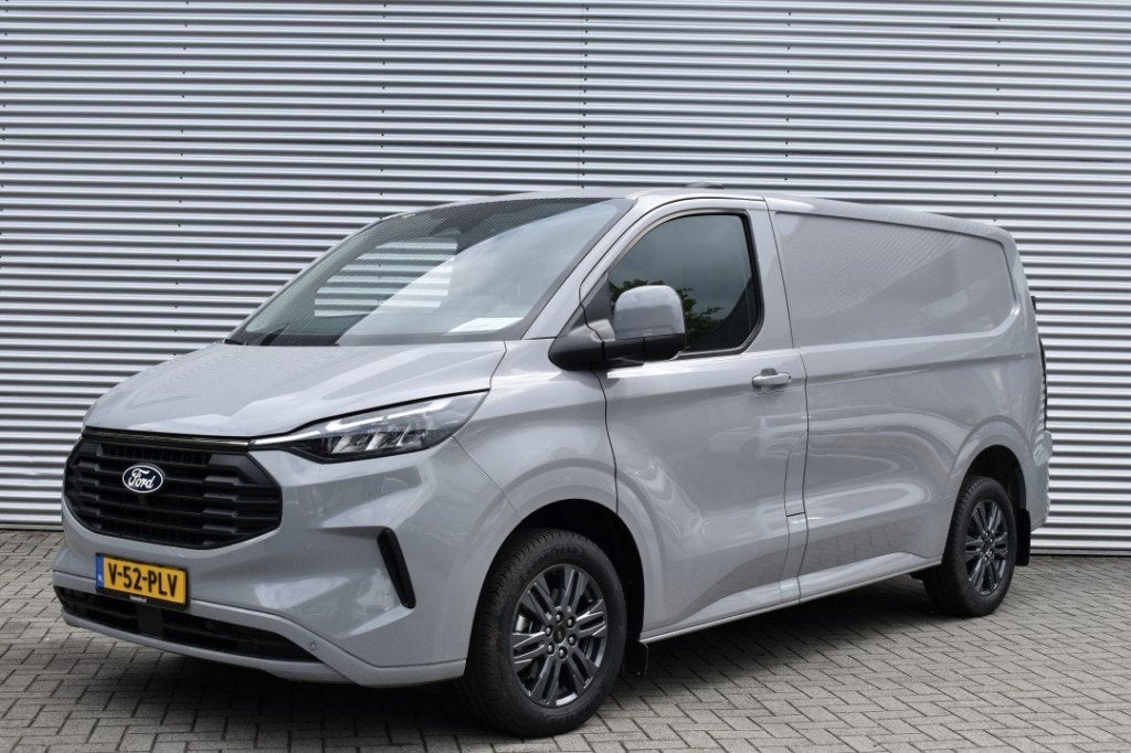 Ford TRANSIT CUSTOM 300 2.0 TDCI AUT L1H1  DUB. CABINE  LIMI, Auto's, Bestelauto's, 4 cilinders, 2500 kg, Bedrijf, Diesel