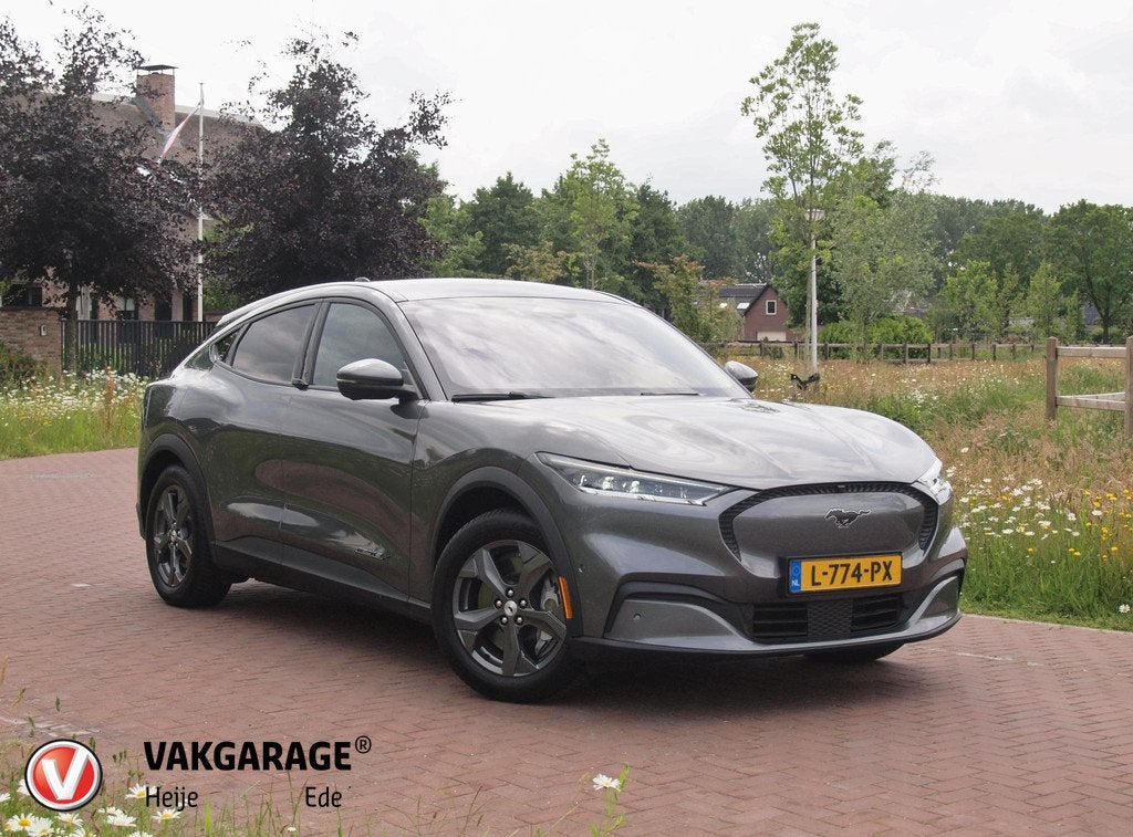 Ford Mustang Mach-E Extended RWD 98 kWh | Panoramadak | Bang, Auto's, Ford, Gebruikt, 750 kg, 600 km, 570 min