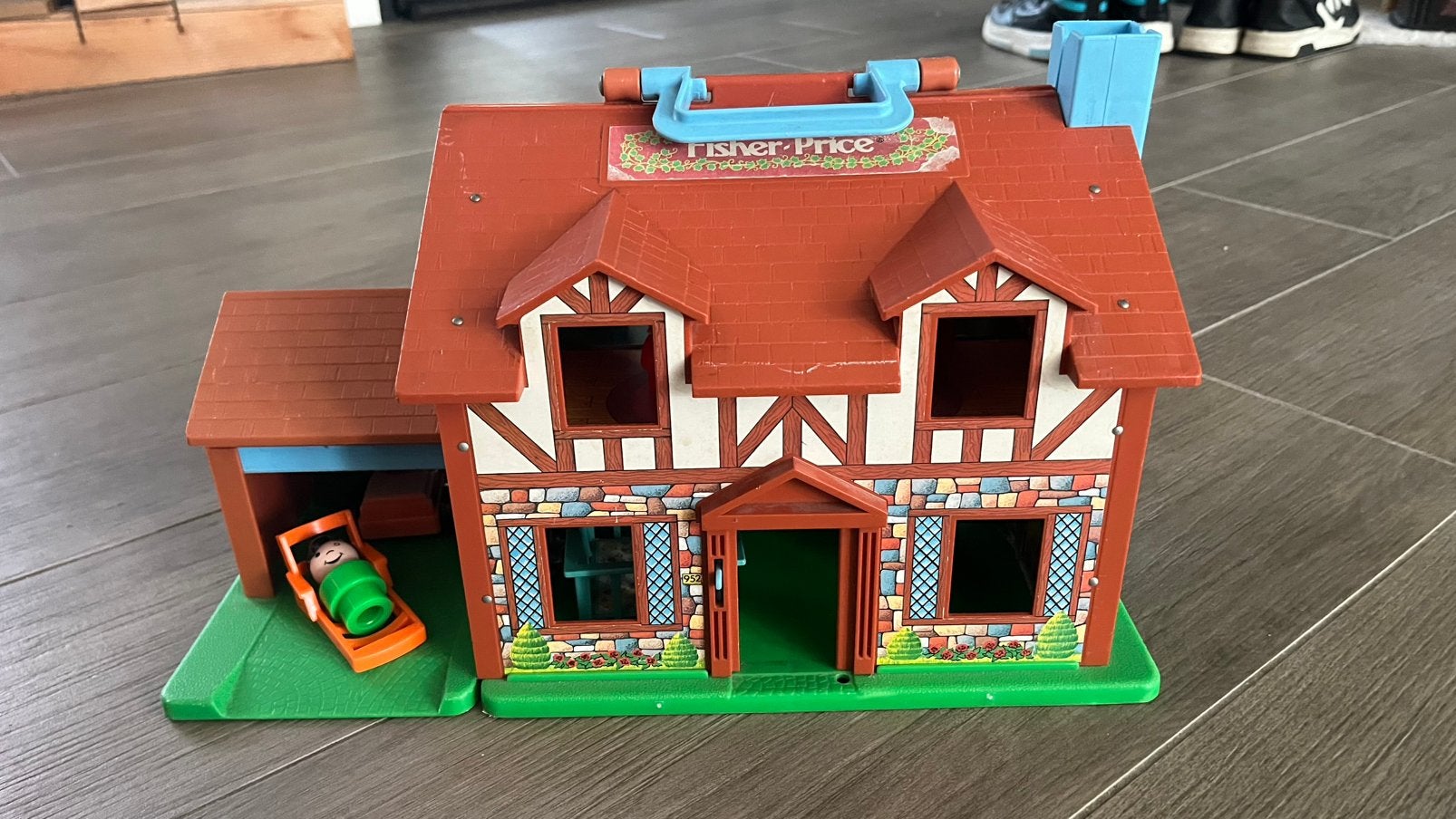 Fisher Price speelhuis, Ophalen of Verzenden, Gebruikt, Speelset