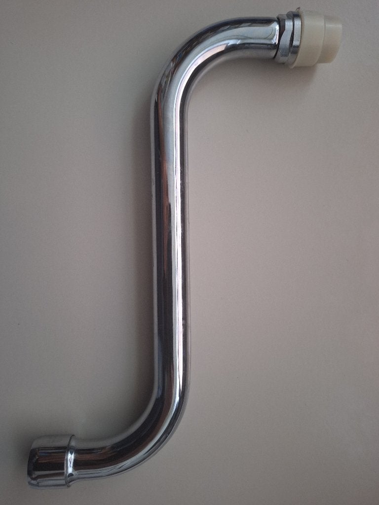Grohe Costa onderuitloop voor wandkraan,  ( Chroom), Ophalen of Verzenden, Nieuw, Chroom, Kraan