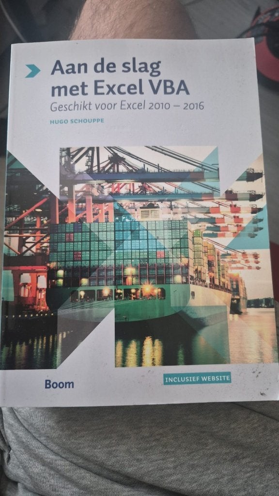 aan de slag met excel vba - Hugo Schouppe, Boeken, Ophalen, Diverse auteurs, HBO, Zo goed als nieuw