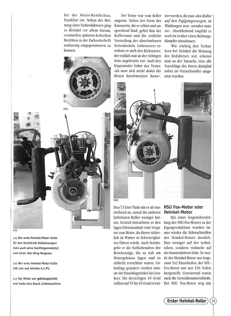 Heinkel, Roller-Moped-Kabine, Ophalen of Verzenden, Nieuw, Dieter Lammerdorf, Merk of Model