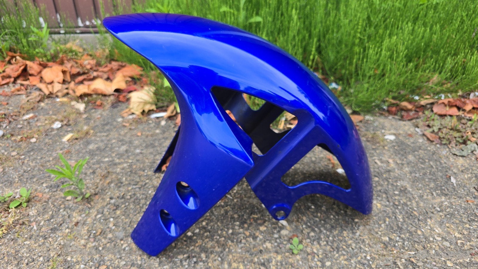 Te koop. Yamaha R1 RN22 2009-2014 Spatbord blauw, Motoren, Onderdelen | Yamaha, Ophalen of Verzenden
