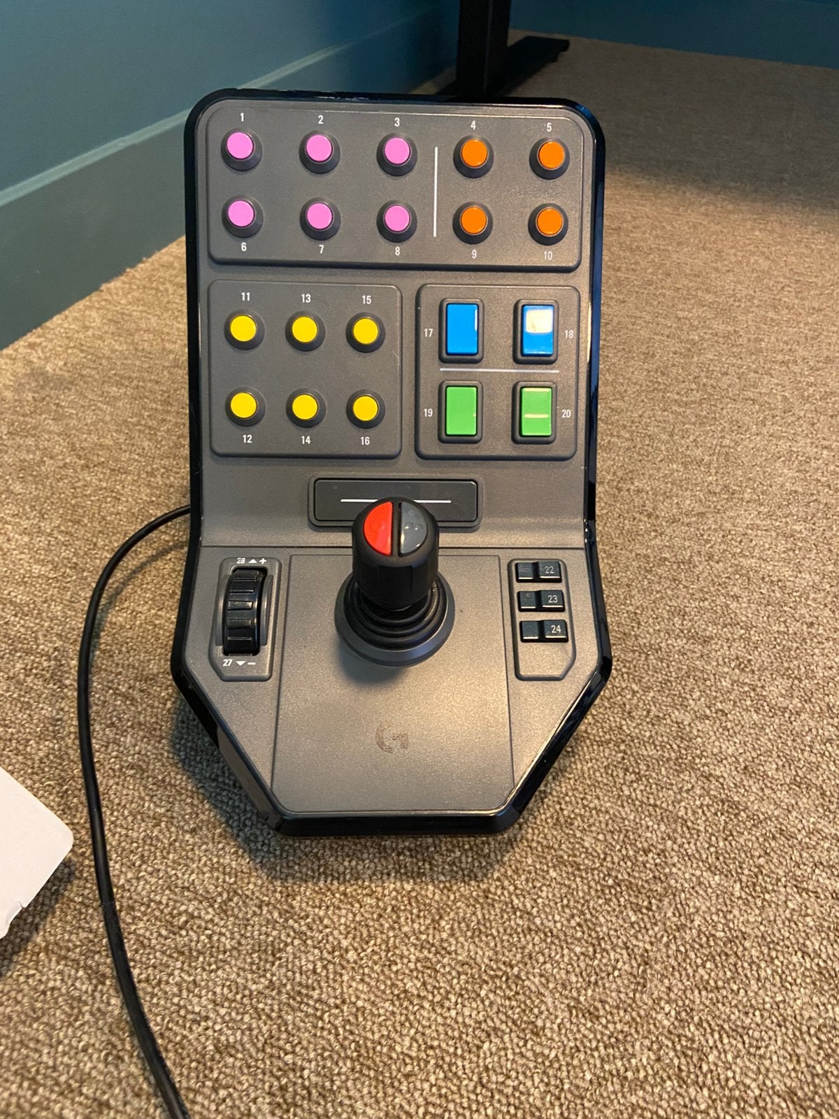 Logitech G Saitek Farm Panel, Computers en Software, Ophalen, Zo goed als nieuw