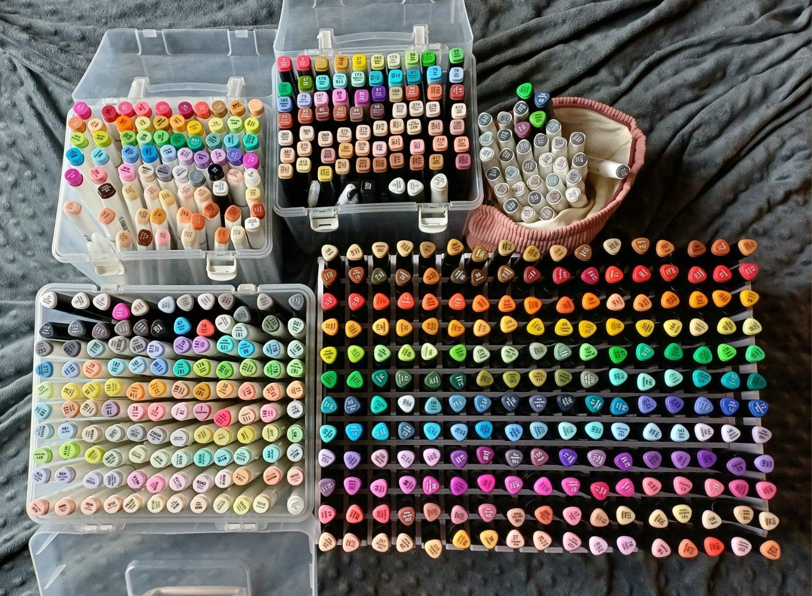Heel veel alcohol Markers., Ophalen of Verzenden, Gebruikt, Potlood of Stift