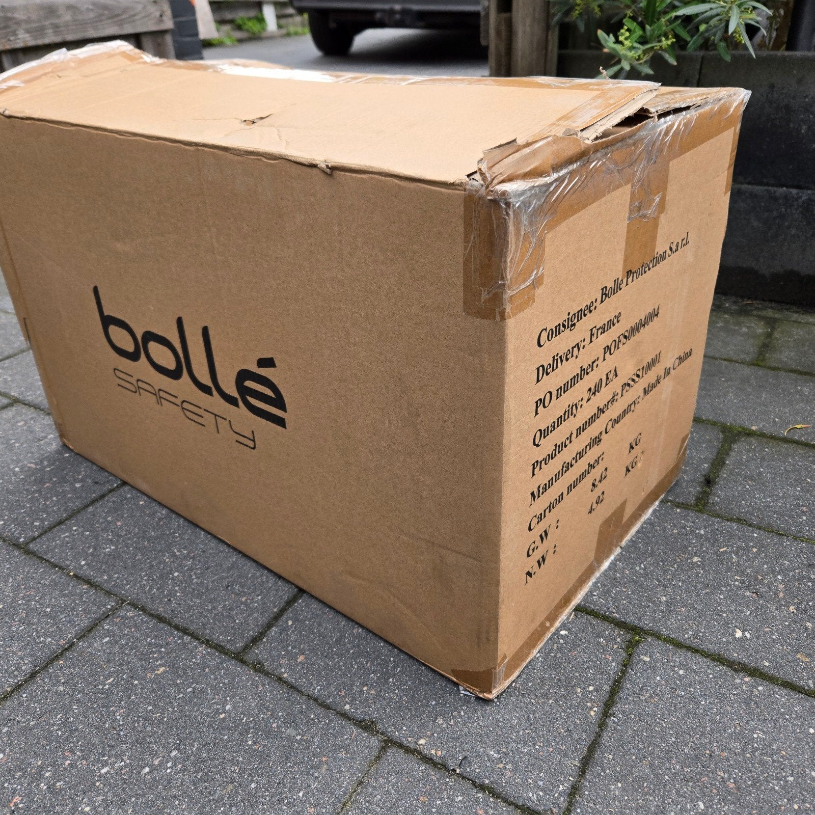 Bollé Veiligheidsbrillen - 240 stuks - Ideaale  vuurwerkbril, Ophalen of Verzenden, Nieuw