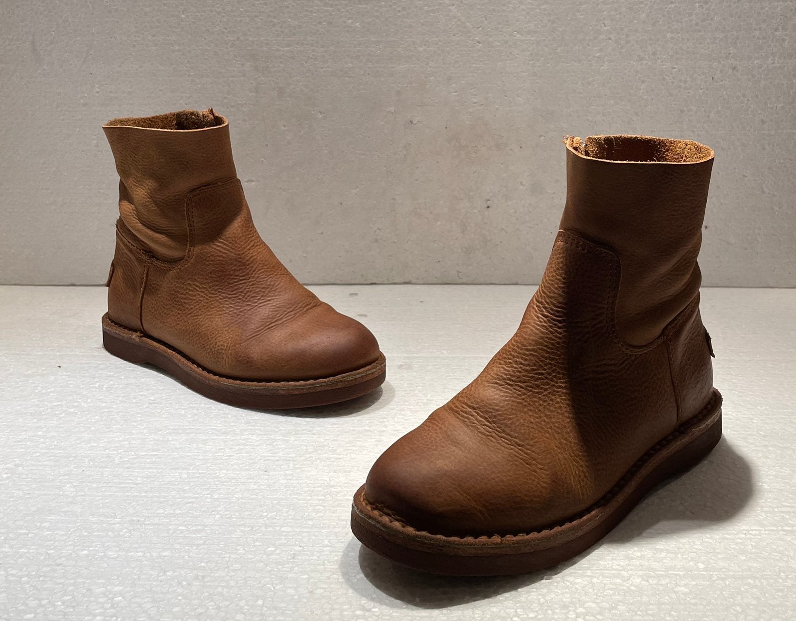 Shabbies Amsterdam enkel laarzen hoge schoenen bruin 35, Ophalen of Verzenden, Bruin, Lage of Enkellaarzen