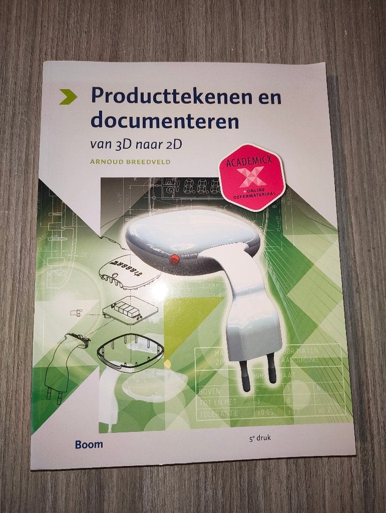 Producttekenen en -documenteren 5e druk - Breedveld, Beta, HBO, Ophalen of Verzenden, Arnoud Breedveld