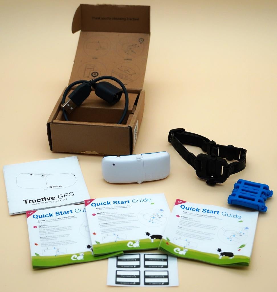 Tractive GPS Cat - met Halsband – Nooit meer je kat kwijt, Gebruikt, ., Tractive, Ophalen of Verzenden