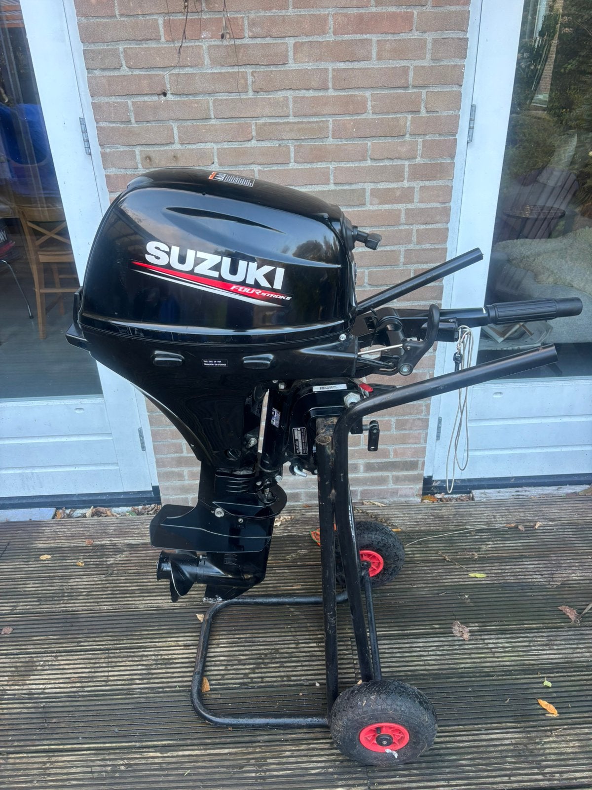 Suzuki 15pk kortstaart injectie 4takt., Ophalen, Gebruikt, Benzine, 10 tot 30 pk