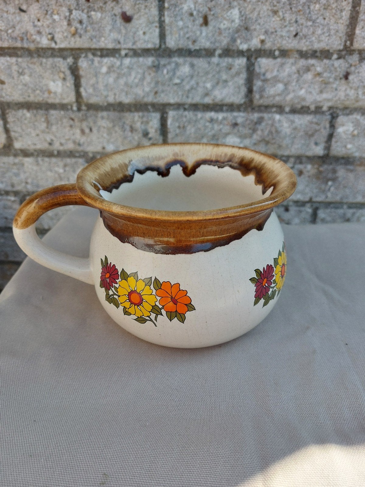 Vintage Zaalberg Pottenbakkers keramische kamerpot, Ophalen of Verzenden