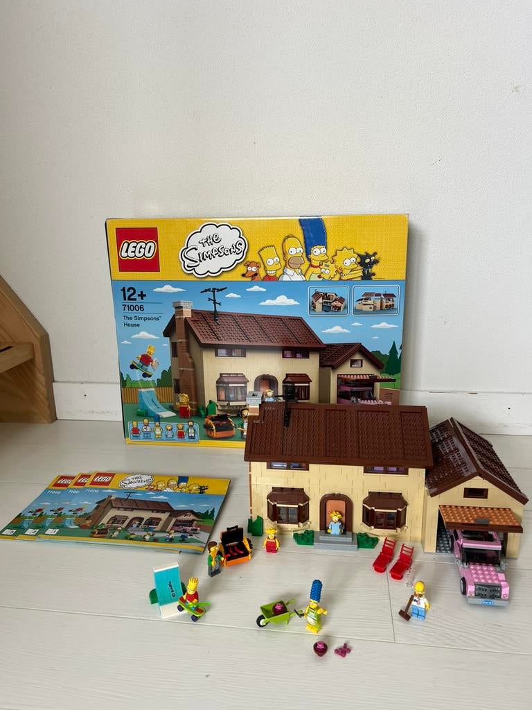 LEGO Simpsons House 71006 | Compleet incl. doos & boekjes, Kinderen en Baby's, Speelgoed | Duplo en Lego, Ophalen, Overige thema's