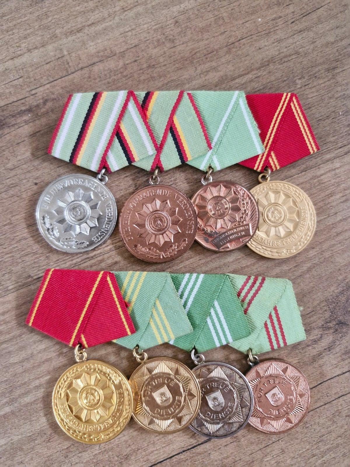 DDR NVA MDI medaille spange, Ophalen of Verzenden, Landmacht, Duitsland, Lintje, Medaille of Wings