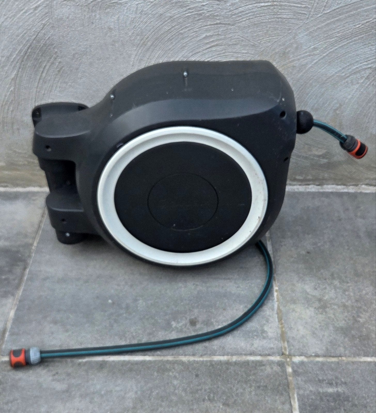 Gardena Wandslangenbox 25m - Gebruikt, Ophalen of Verzenden