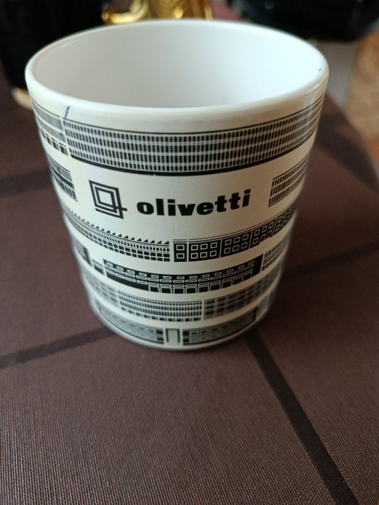 Olivetti pennenbakje jaren 60  incl. 2 pennen Ruys kantoor, Ophalen of Verzenden, Gebruikt