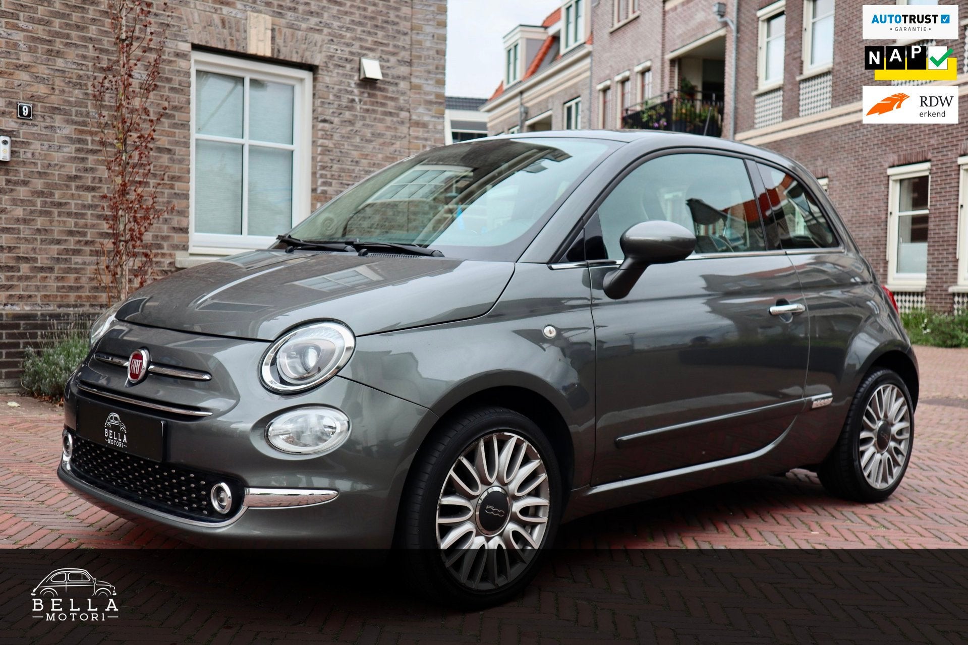 Fiat 500 0.9 TwinAir Lounge | RIJKLAARPRIJS | Navigatie | Pa, Auto's, Voorwielaandrijving, Gebruikt, 905 kg, Origineel Nederlands