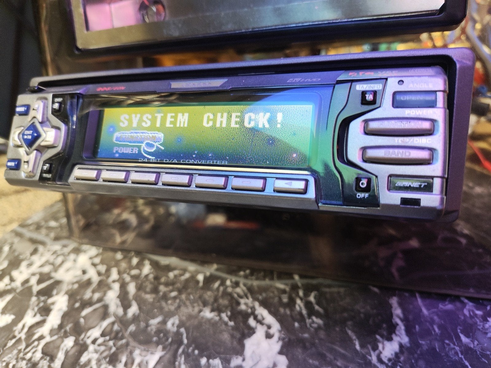 *Clarion*DRX960RZ*unit*met*CD-speler*dsp*EQ*animatie, Auto diversen, Ophalen of Verzenden