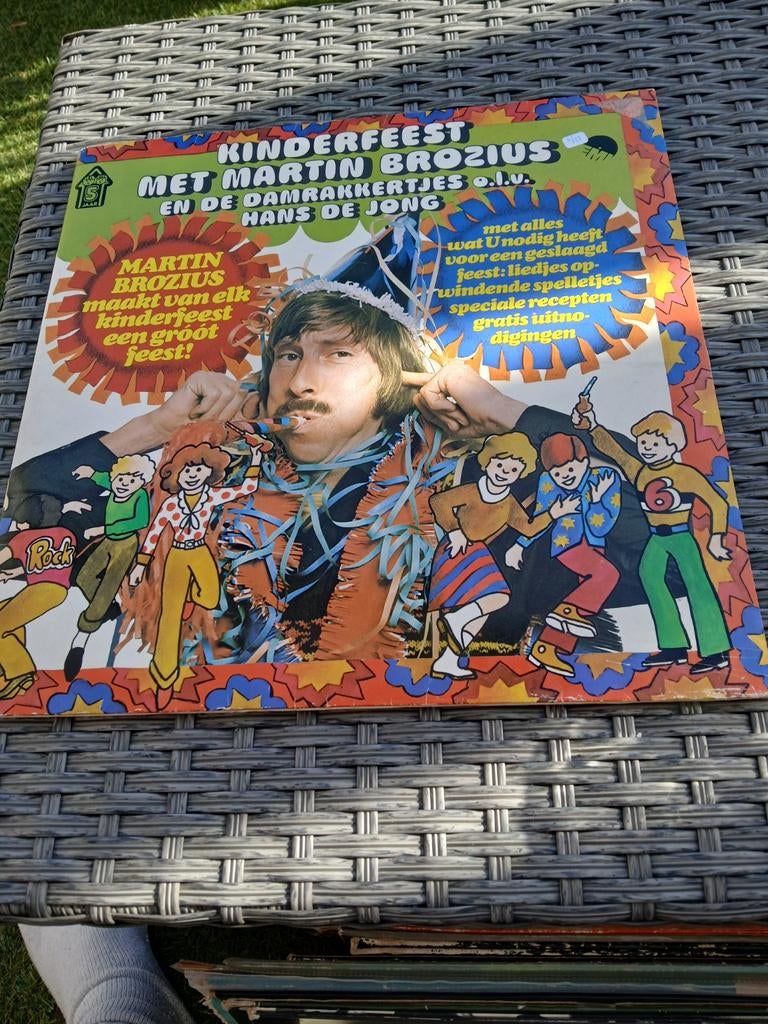 Kinderfeest met Martin Brozius LP, Cd's en Dvd's, Ophalen of Verzenden