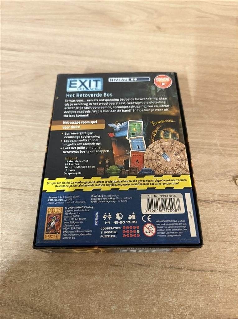 exit het betoverde bos - s6501, Verzenden, Zo goed als nieuw