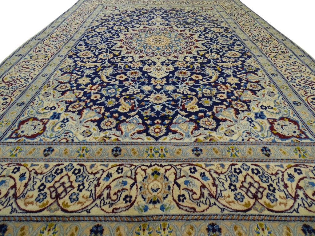 Perzisch tapijt - Nain - 295 x 198 cm - Handgeknoopt, Gebruikt, -, -, 150 tot 200 cm
