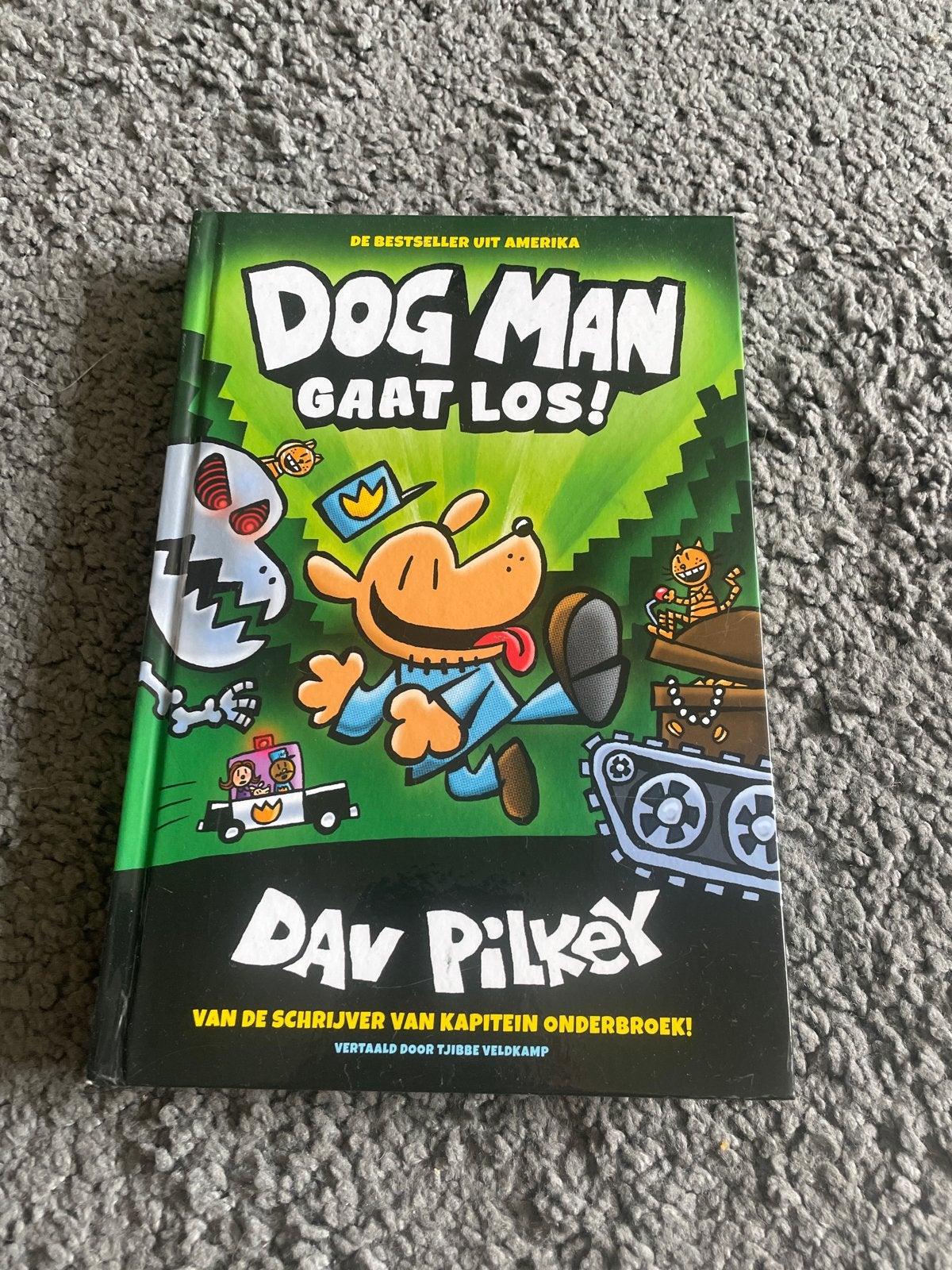 Dog Man Gaat Los! - Dav Pilkey, Ophalen, Zo goed als nieuw, Fictie algemeen
