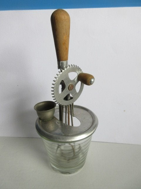vintage slagroomklopper, Ophalen of Verzenden