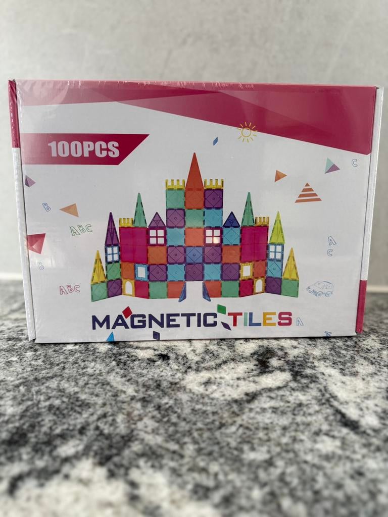 Magnetic tiles 7,5 cm NIEUW ongeopend doos, Ophalen of Verzenden, Nieuw