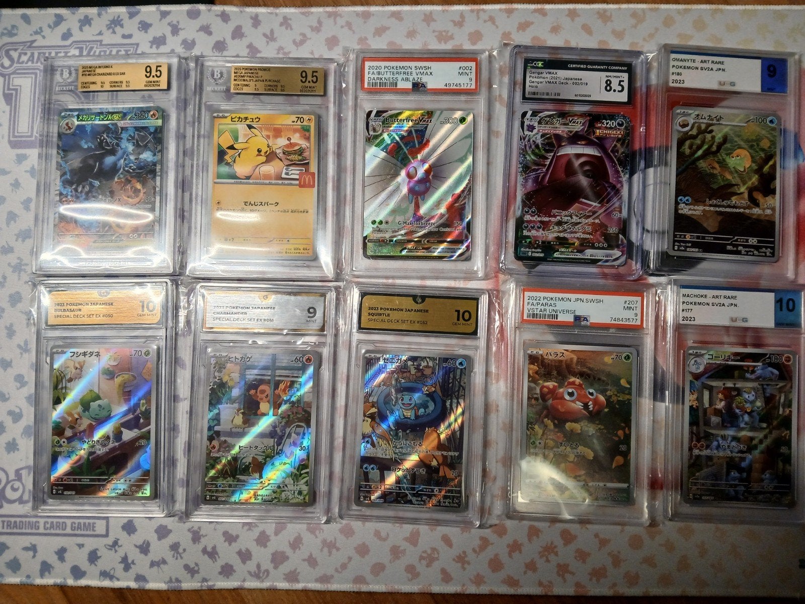 Pokémon slabs, Hobby en Vrije tijd, Verzamelkaartspellen | Pokémon, Ophalen of Verzenden, Zo goed als nieuw, Meerdere kaarten