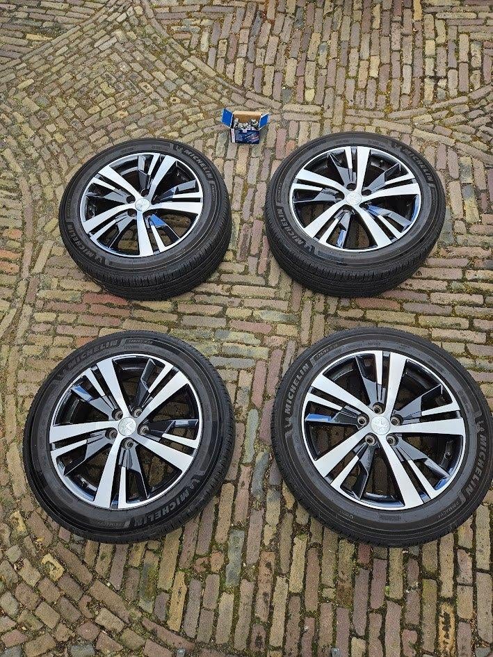 18 inch velgen voor Peugeot 3008 of 5008, Ophalen, 18 inch, Gebruikt, Banden en Velgen