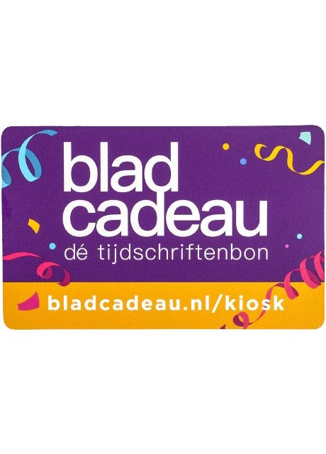 Bladcadeau/Tijdschriftenbon t.w.v. 20,-, Eén persoon, Cadeaubon, Overige typen