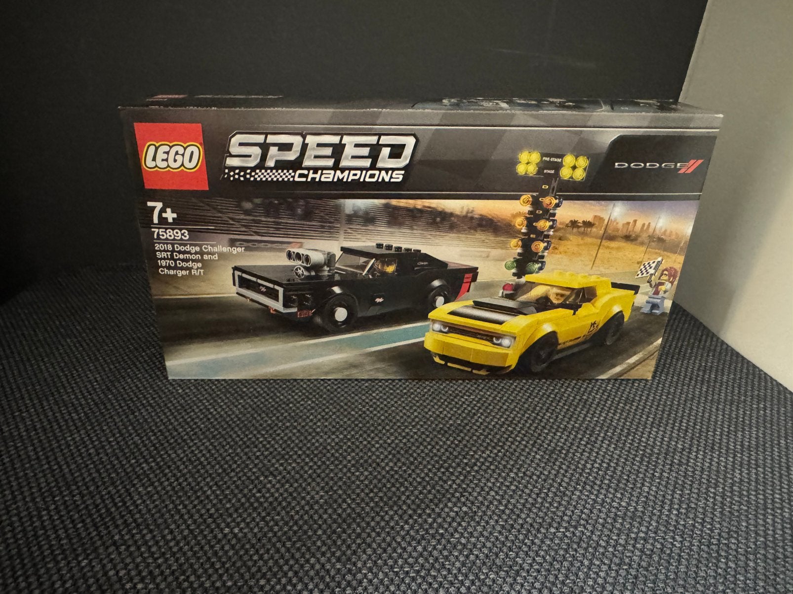 LEGO Speed Champions 75893 Dodge Challenger & Charger, Ophalen of Verzenden, Nieuw, Overige merken