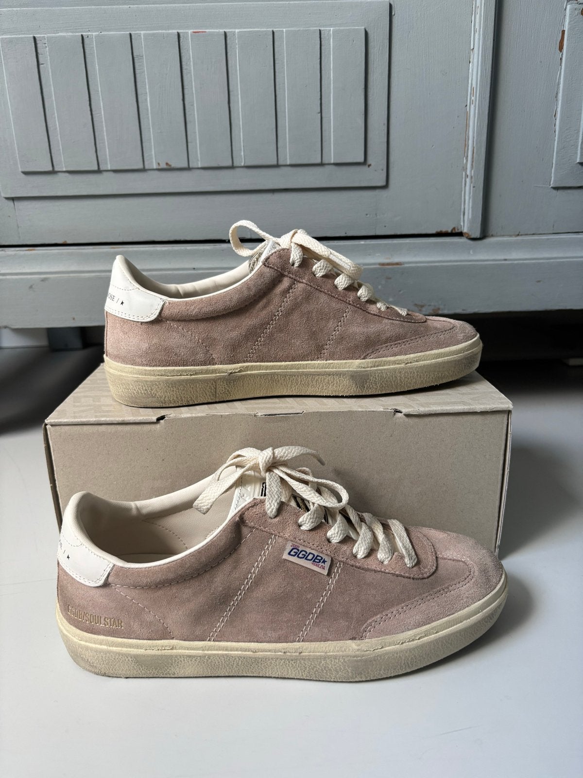 Nieuwe Golden Goose Soul Star Suède Sneakers Maat 39, Ophalen of Verzenden, Nieuw, Roze, Sneakers of Gympen