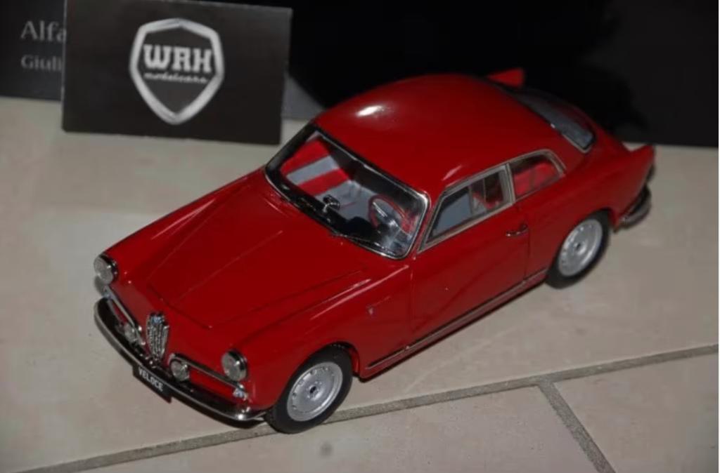 1:18 ALFA ROMEO Giulietta Sprint Veloce red Kyosho inbox WRH, Hobby en Vrije tijd, Modelauto's | 1:18, Verzenden, Zo goed als nieuw