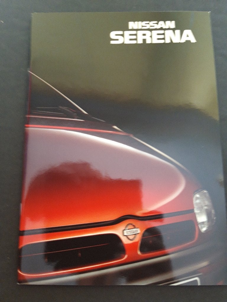 Nissan Serena modeljaar 1993 – glossy brochure - NL, Ophalen of Verzenden, Zo goed als nieuw, Nissan