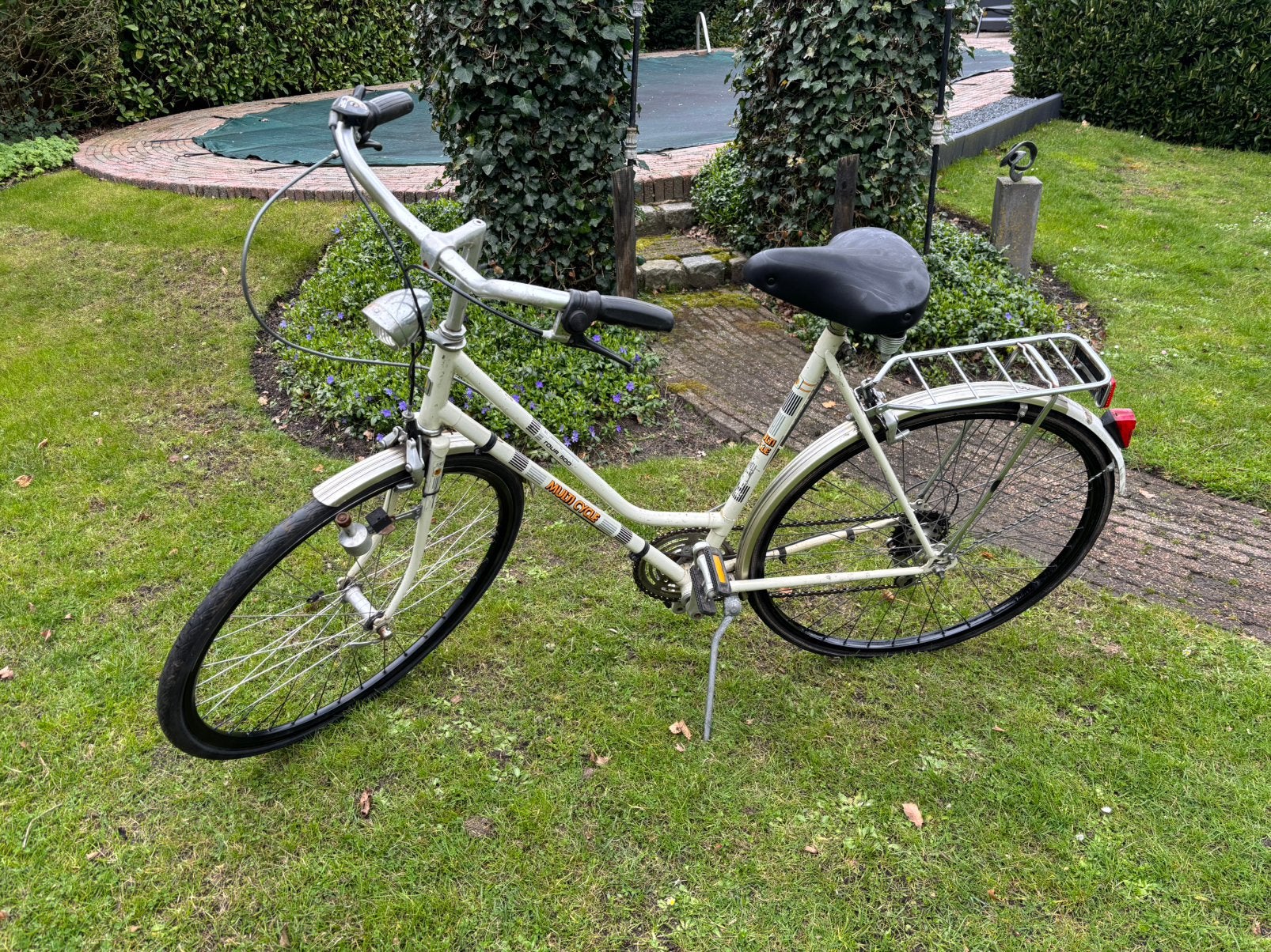 Stationsfiets damesfiets, Ophalen
