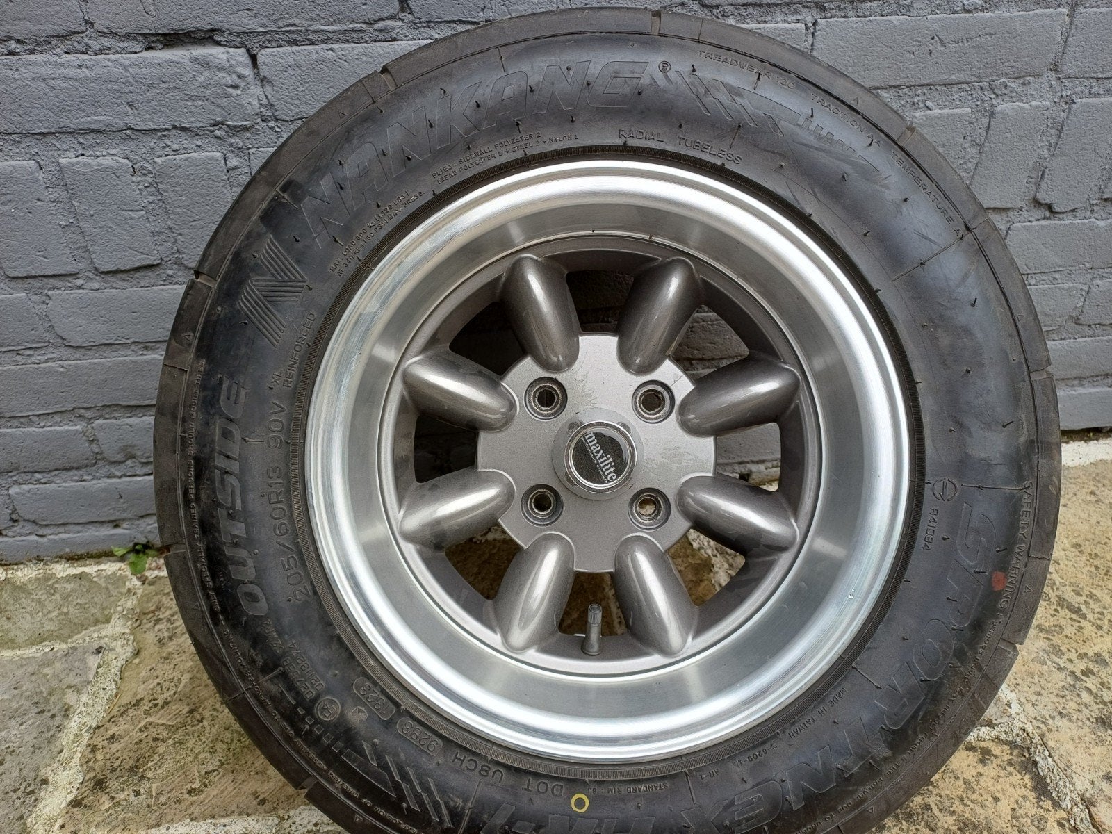4 Lichtmetalen velgen met band, Auto-onderdelen, Banden en Velgen, Ophalen, Gebruikt, 13 inch, Banden en Velgen