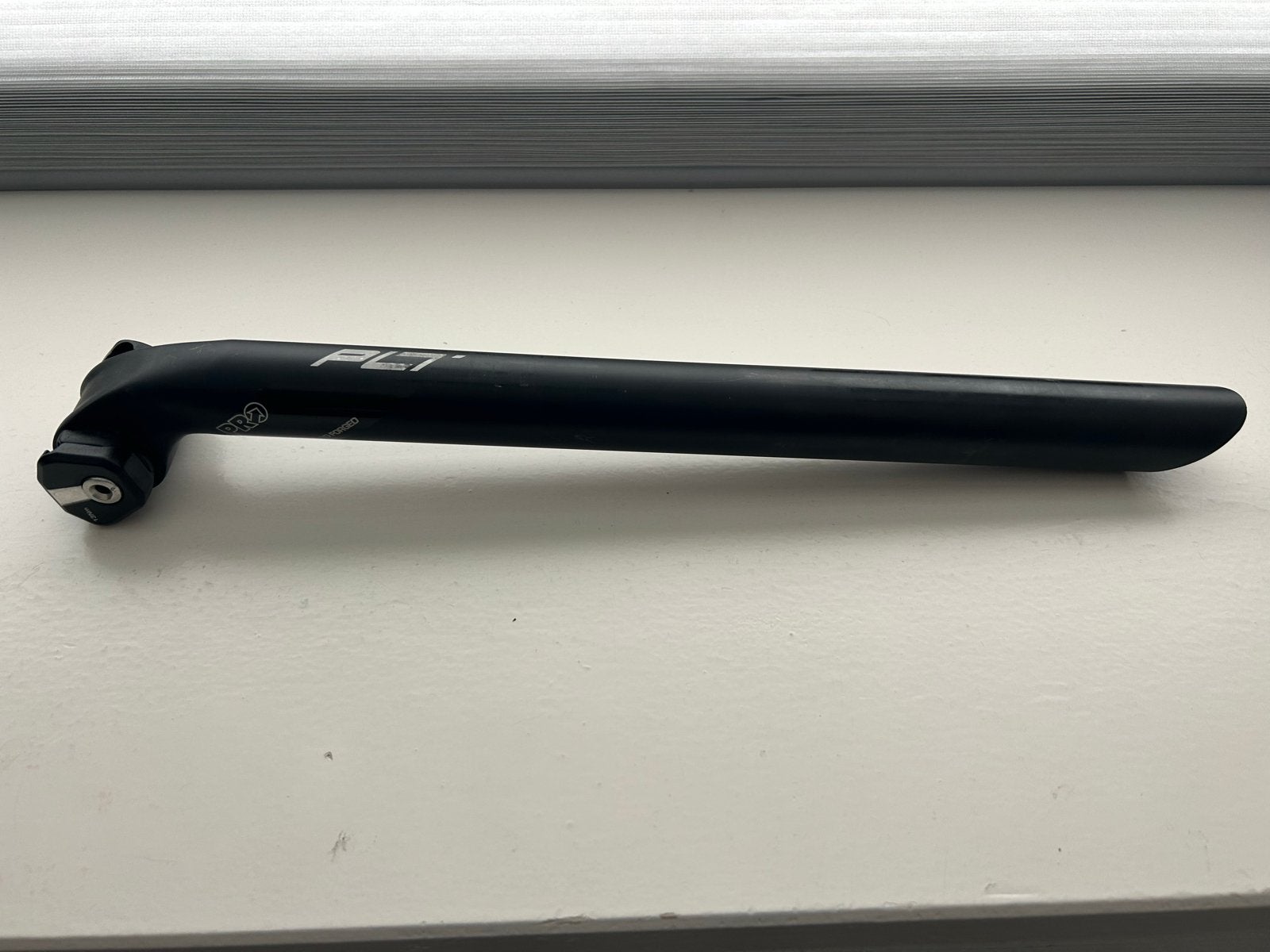 PRO PLT alu Zadelpen 31,6mm x 350mm, 20mm setback, Fietsen en Brommers, Fietsonderdelen, Gebruikt, Ophalen of Verzenden, Racefiets