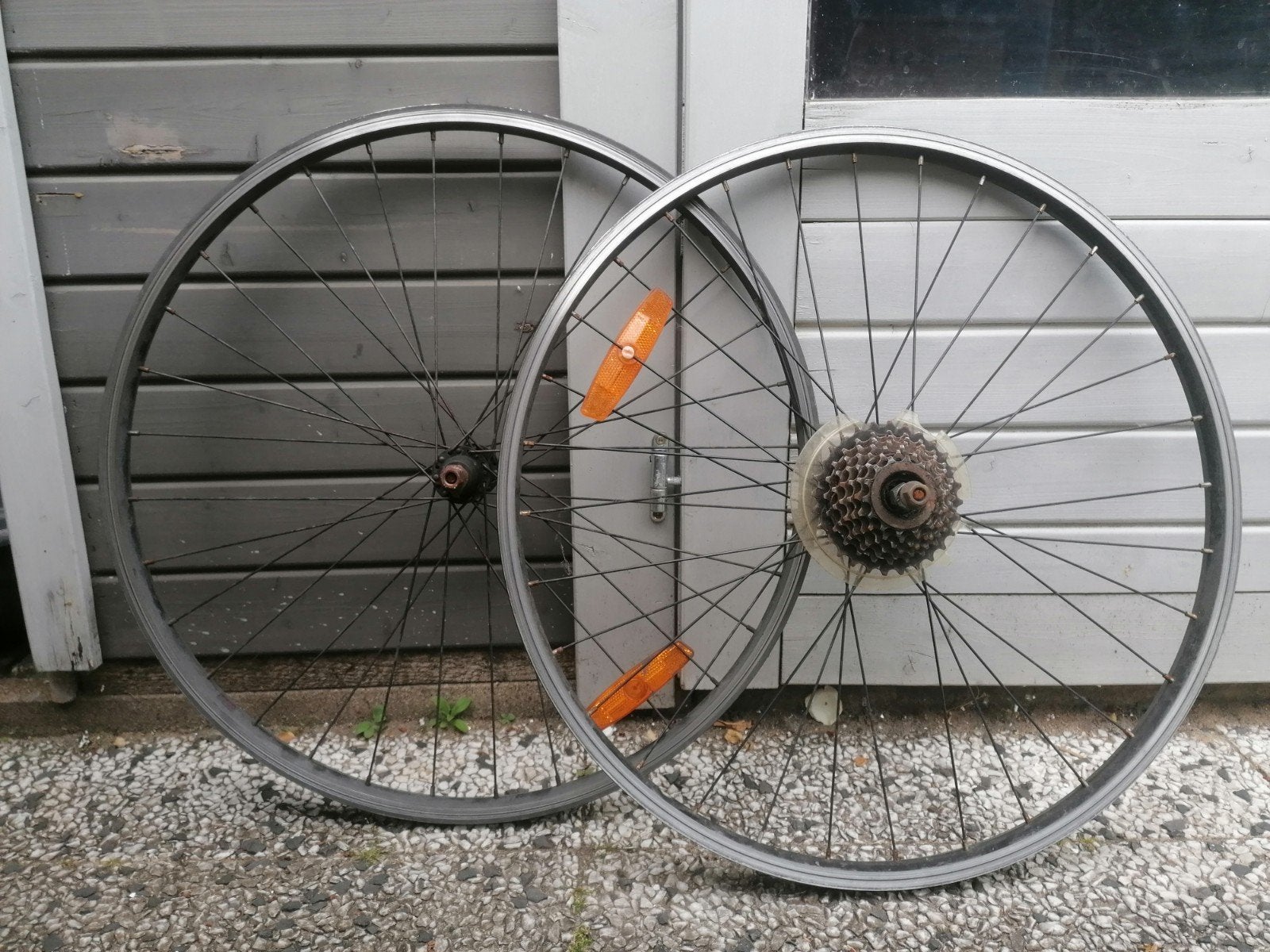 26 inch velgen voor onderdelen klussen., Ophalen of Verzenden, Gebruikt, Kinderfiets