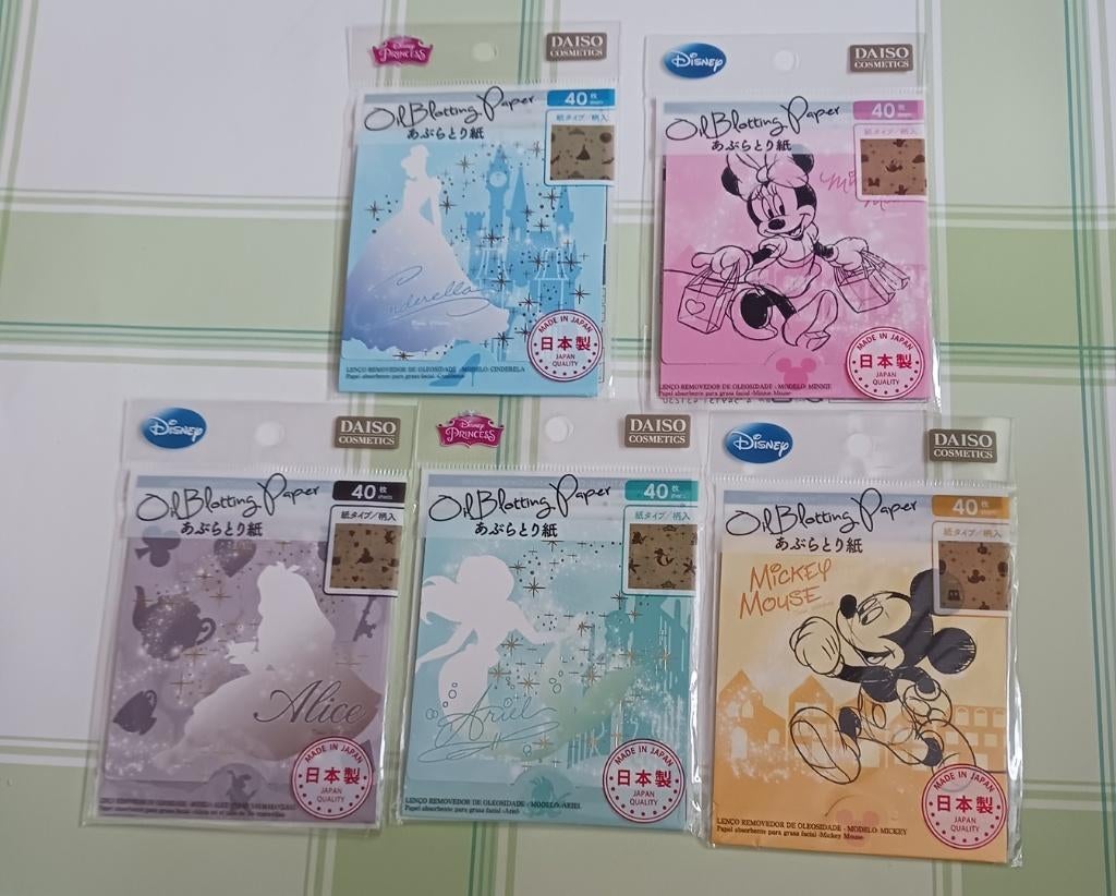 Disney Make up - Olie absorberende velletjes in pakjes, Ophalen of Verzenden, Mickey Mouse, Nieuw, Overige typen