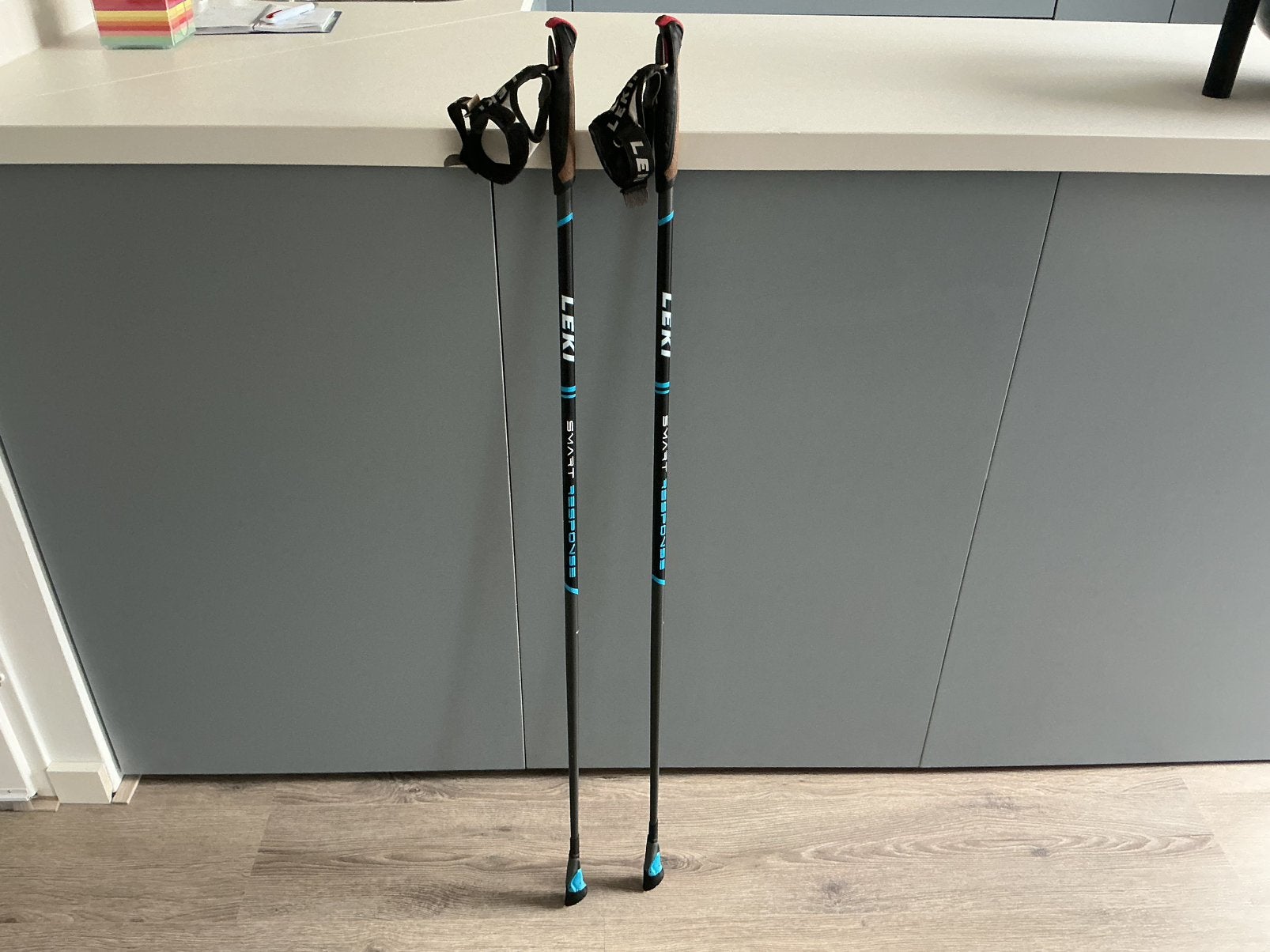 LEKI SMART RESPONSE NORDIC STOKKEN., Ophalen, Zo goed als nieuw, Wandelstok
