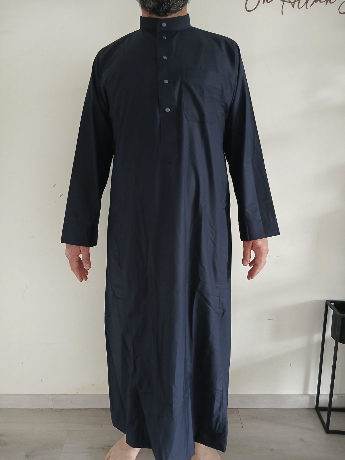 Alaseel Saoedische Thobe/Qamis - Donkerblauw XL/54, Kleding | Heren, Ophalen, Nieuw, Alaseel