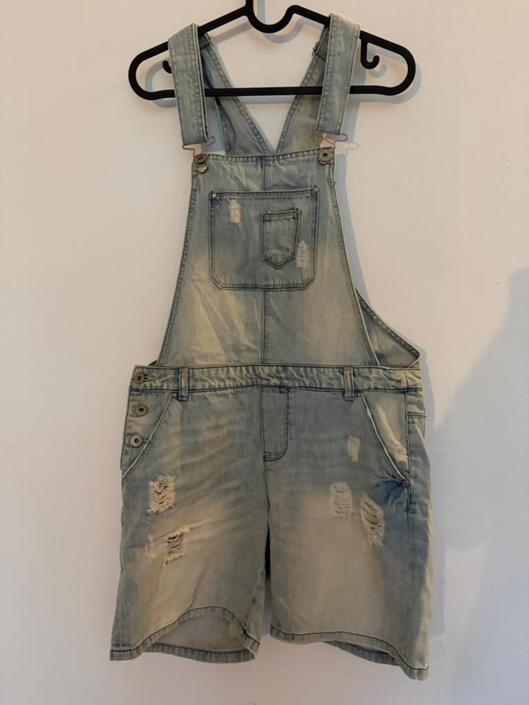 Only tuinbroek short - Maat M, Maat 38/40 (M), Kort, Blauw, Ophalen of Verzenden