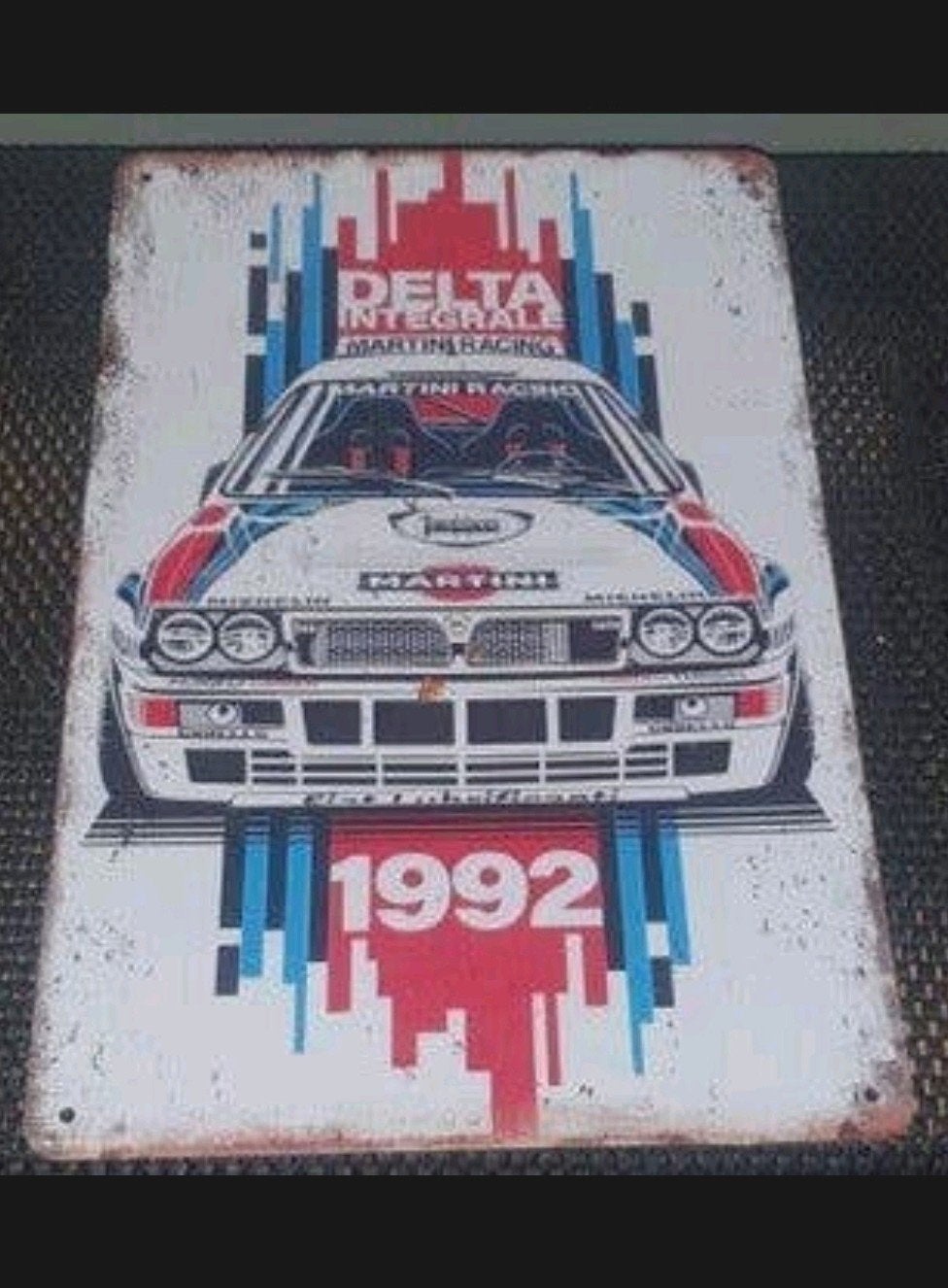 wandbord Martini racing, Ophalen of Verzenden, Nieuw, Reclamebord