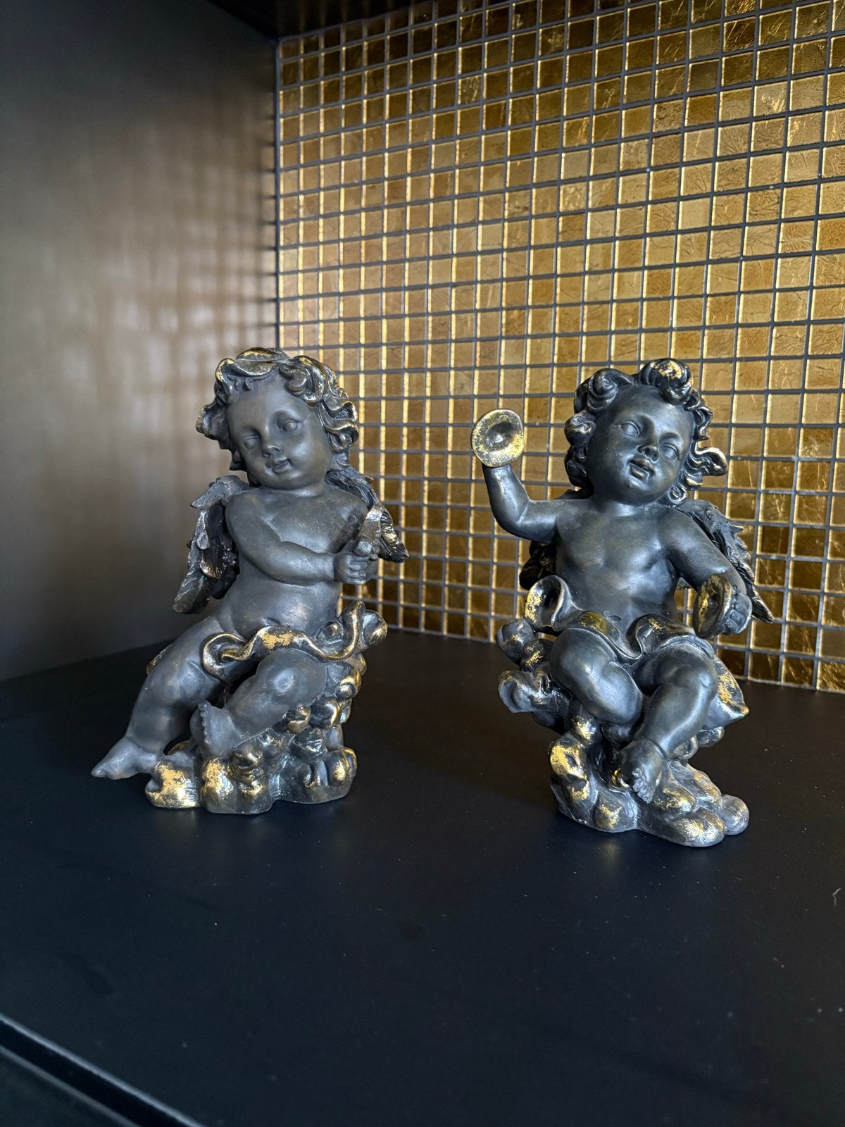 Set van 2 Engelen Beeldjes baroque/barok, Ophalen