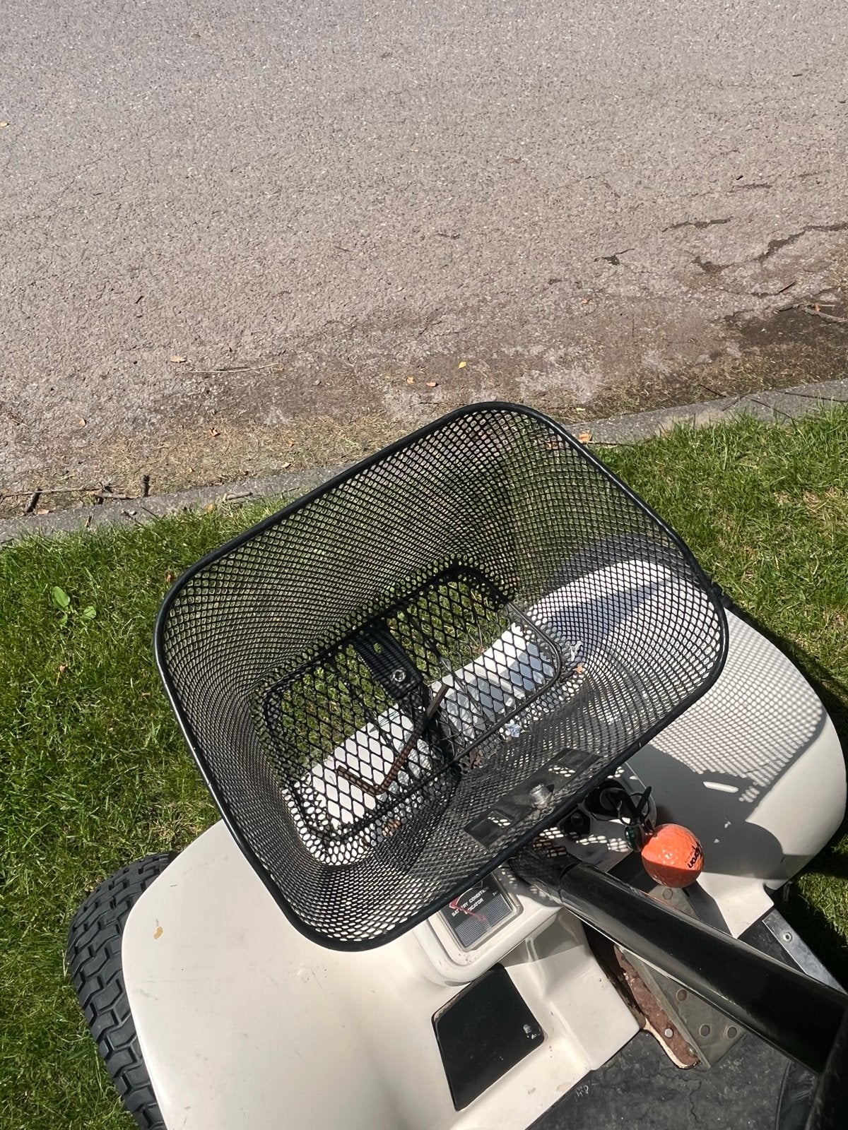 Eenpersoons golfbuggy, Sport en Fitness, Golf, Ophalen, Gebruikt, Golfkar