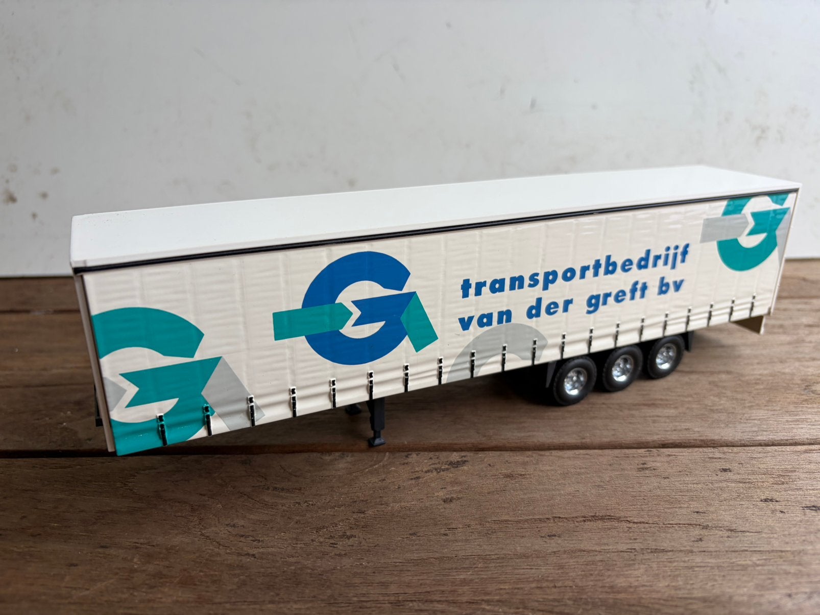 TEKNO OPLEGGER VAN DER GREFT BV, Hobby en Vrije tijd, Modelauto's | 1:50, Ophalen of Verzenden, Zo goed als nieuw, Bus of Vrachtwagen