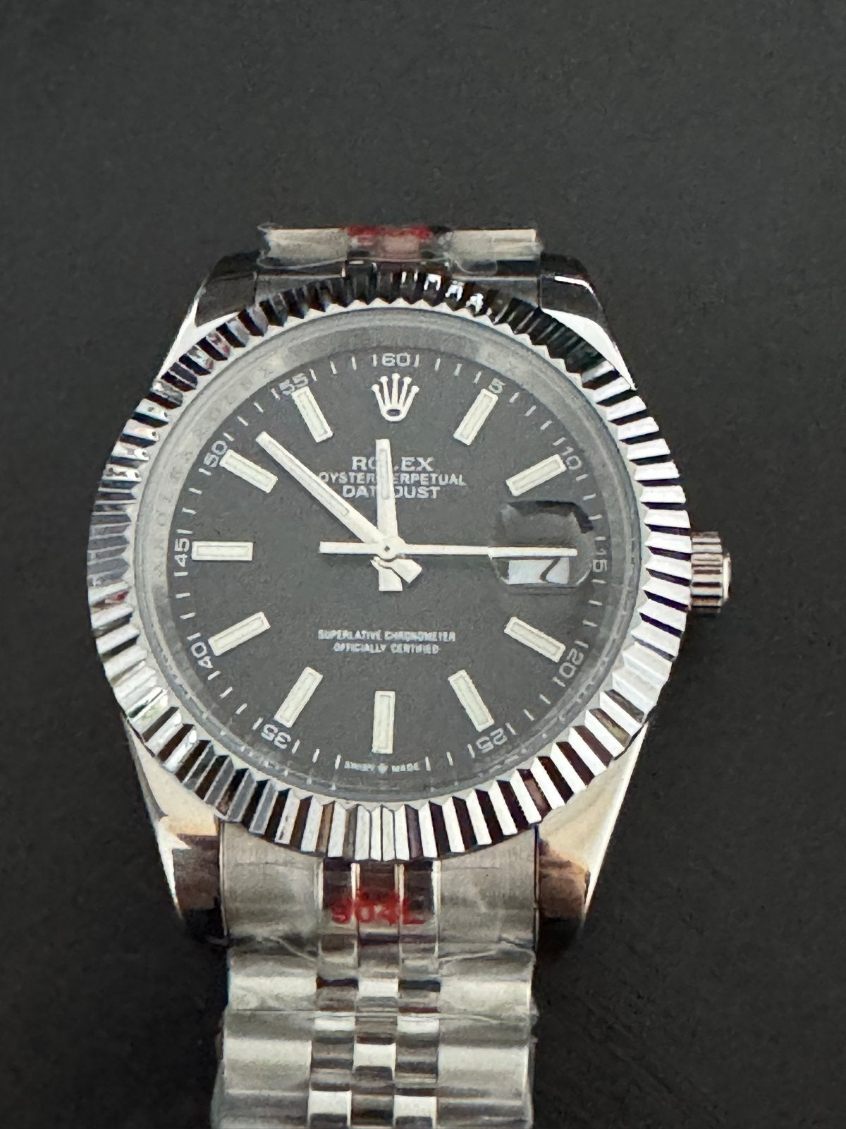 Nieuw - Oyster Perpetual Datejust Herenhorloge, Polshorloge, Ophalen of Verzenden, Zo goed als nieuw, Rolex